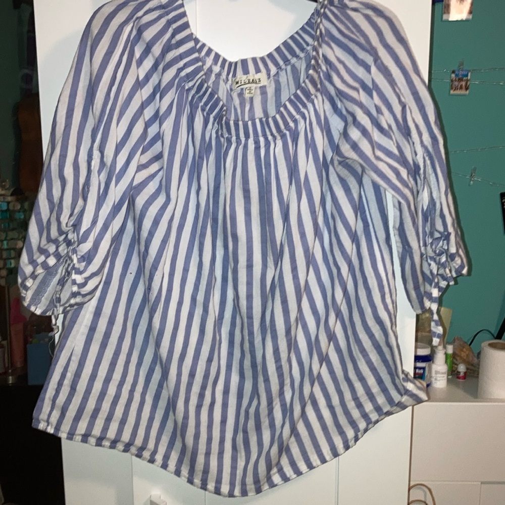 Striped top, Mileage, Large
